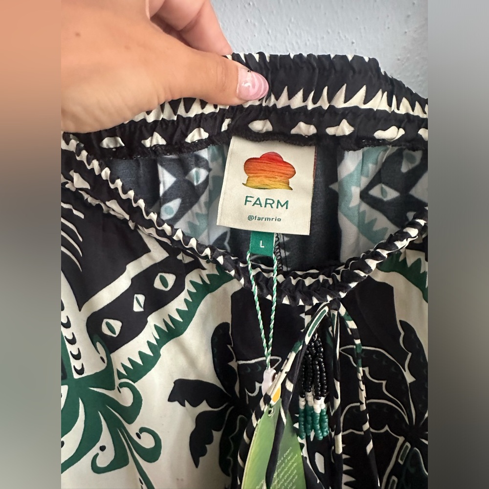 FARM RIO MYSTIC SCARF PANTS NWT SIZE L - Picture 5 of 7